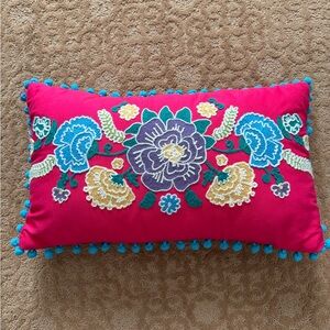 Embroidered Pillow